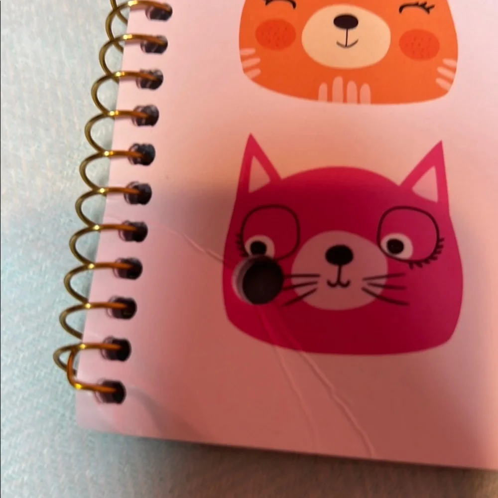 NWT 🐱😻 Cat Spiral Notebook- Back To School